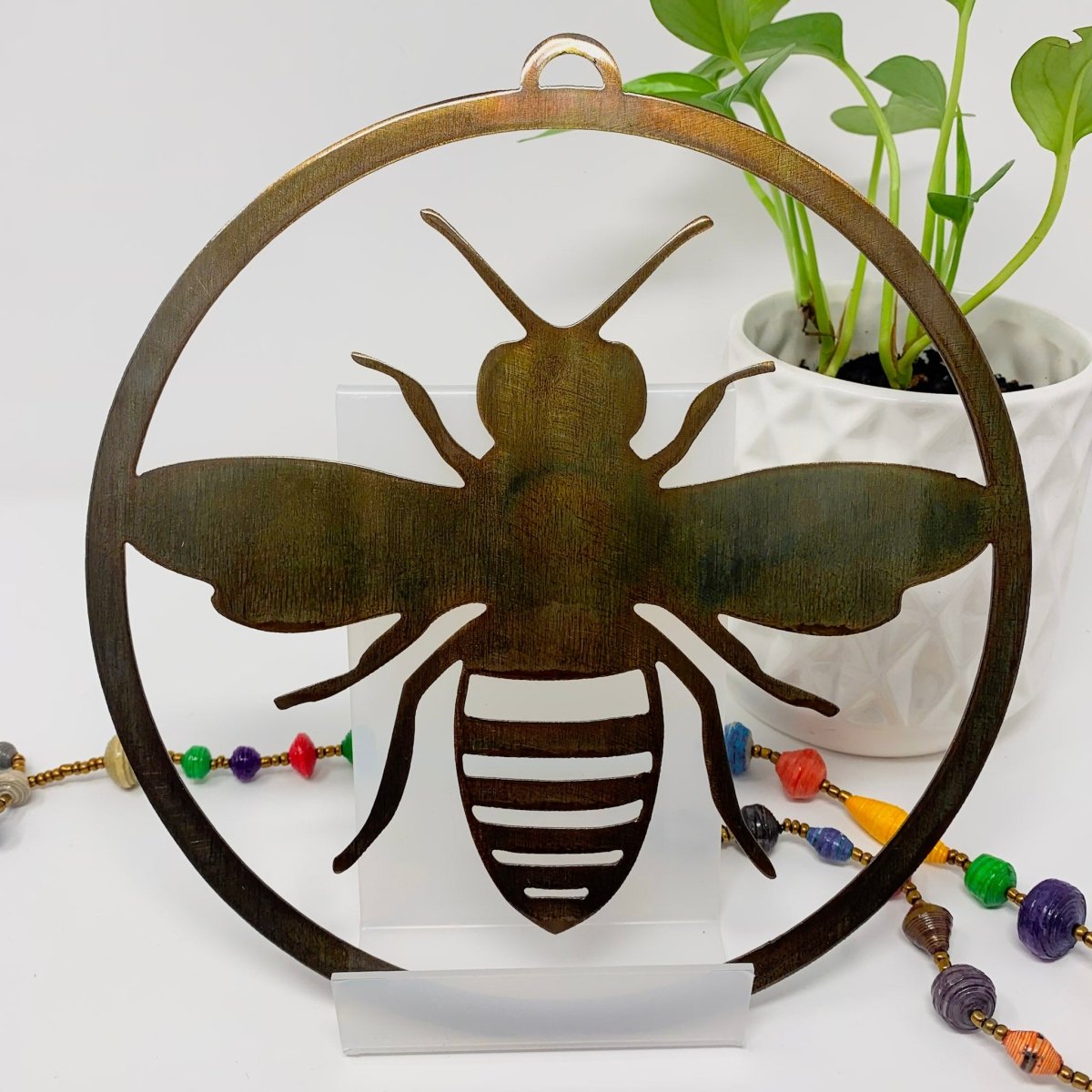 Bee Metal Ring - The Iron Hutch