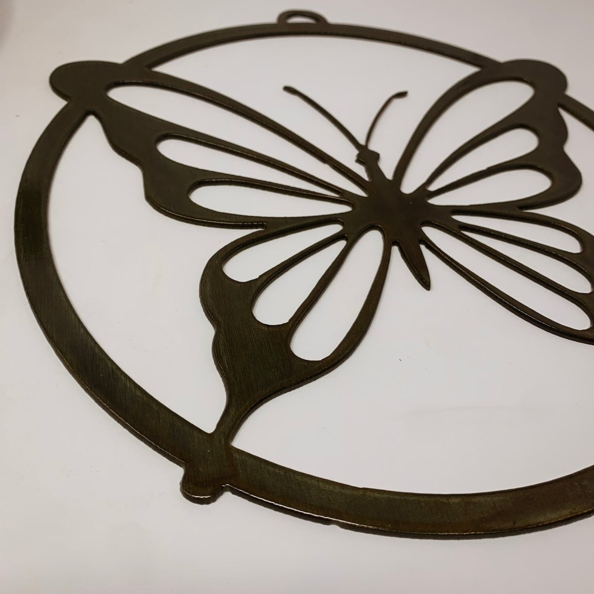 Butterfly Metal Ring - The Iron Hutch