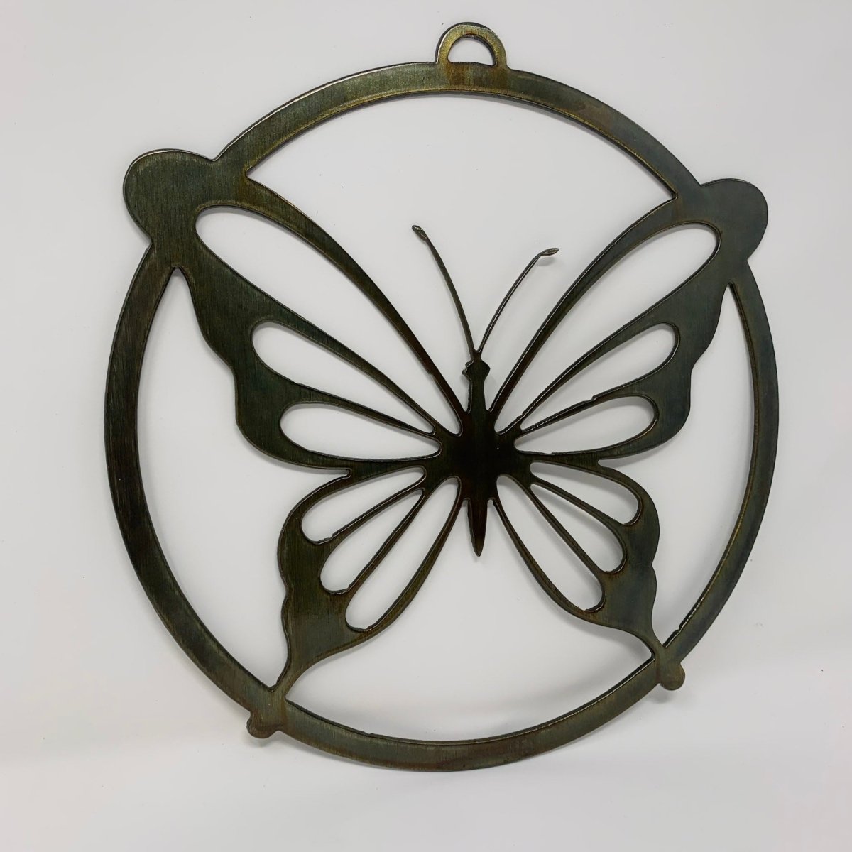 Butterfly Metal Ring - The Iron Hutch
