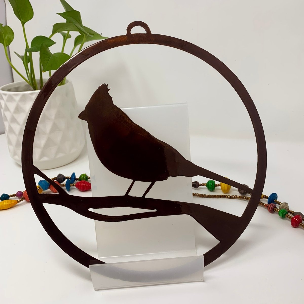 Cardinal Metal Ring - The Iron Hutch