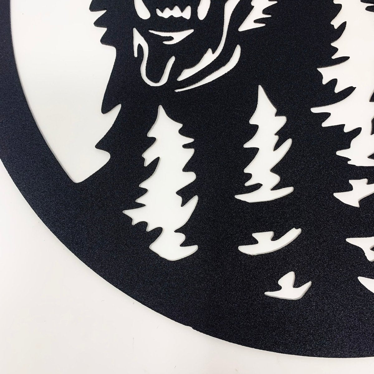 Growling Bear Sign - The Iron Hutch