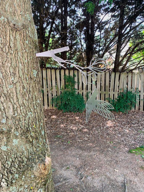Hummingbird Tree Bird - The Iron Hutch