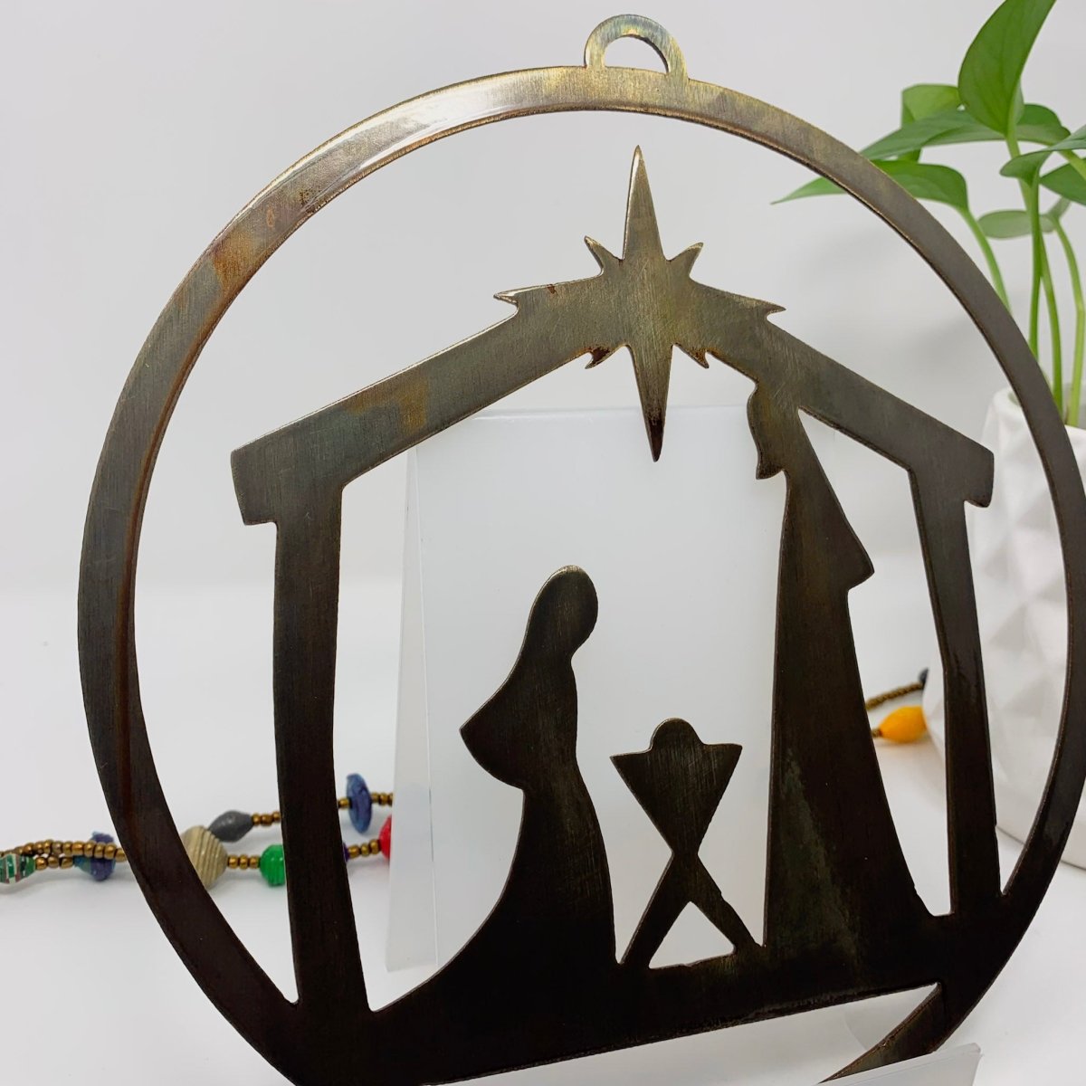 Nativity Metal Ring - The Iron Hutch