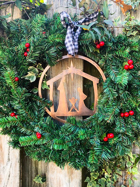 Nativity Metal Ring - The Iron Hutch