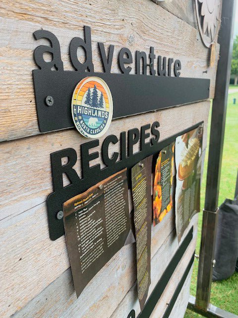 Recipes Magnet Board - The Iron Hutch