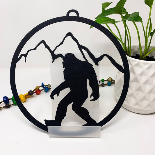 Walkin' Squatch Metal Ring - The Iron Hutch