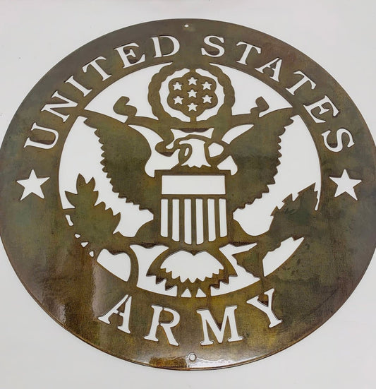 Army Sign - The Iron Hutch