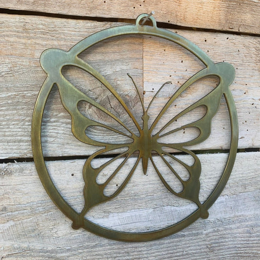 Butterfly Metal Ring - The Iron Hutch