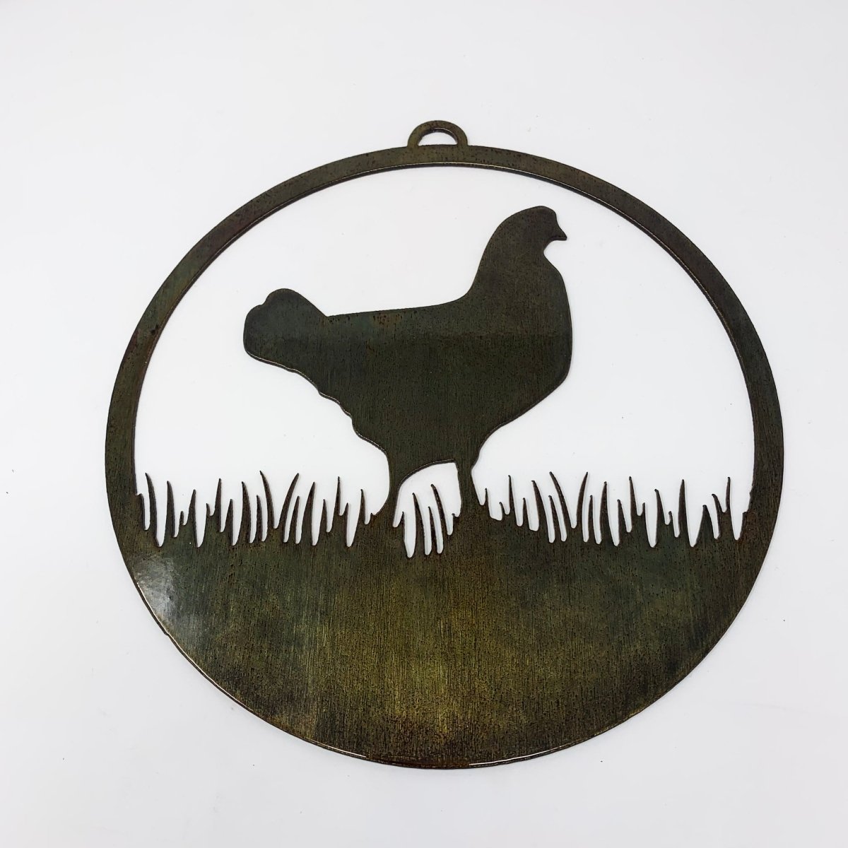 Chicken Metal Ring - The Iron Hutch