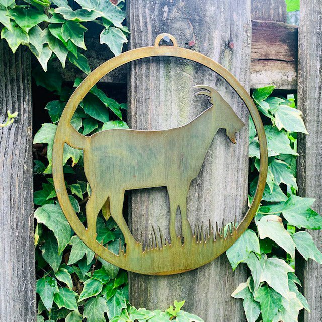 Goat Metal Ring - The Iron Hutch