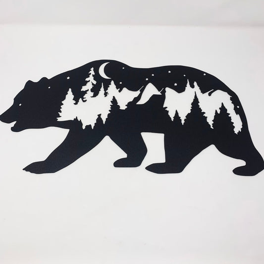 Landscape Bear Sign - The Iron Hutch