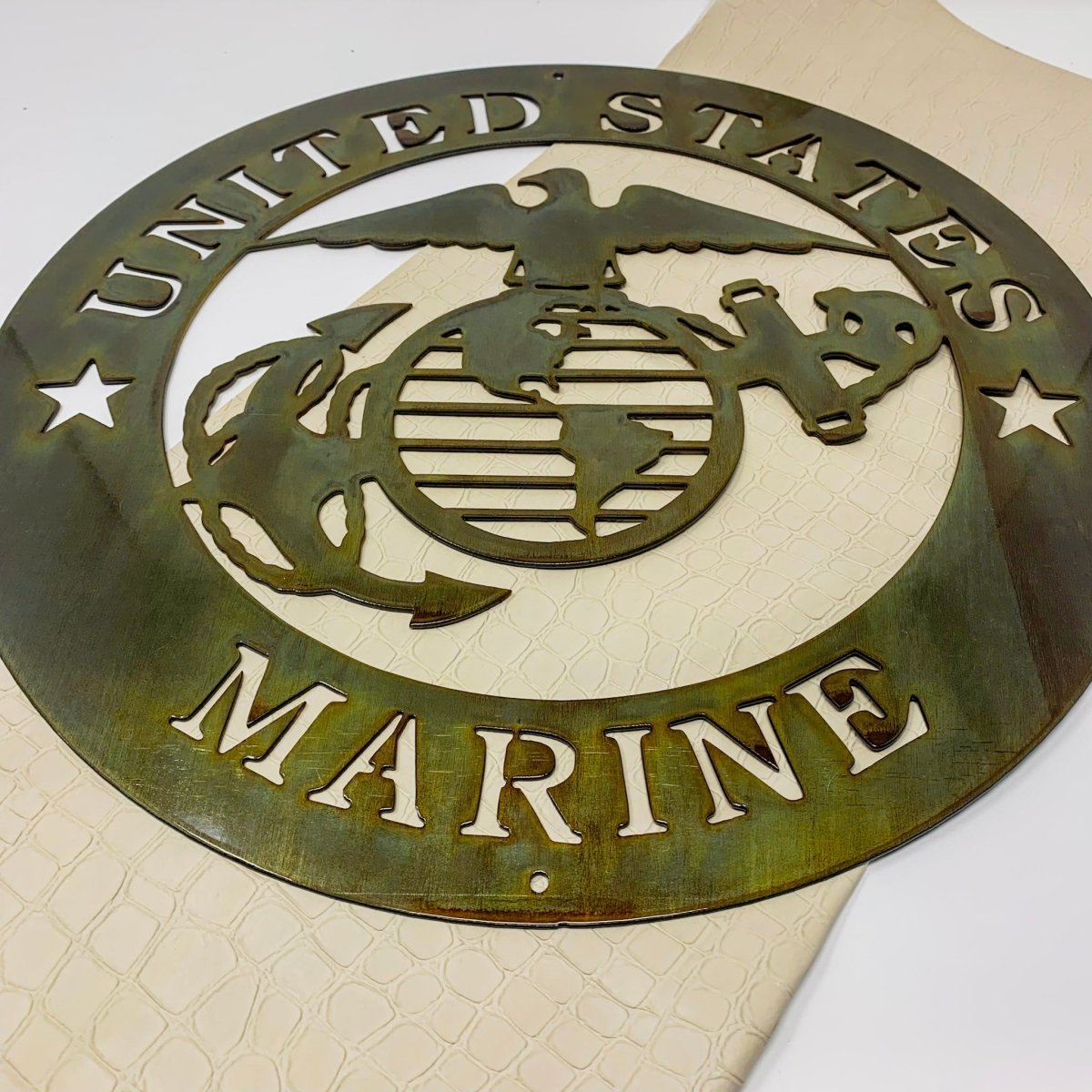 Marine Sign - The Iron Hutch