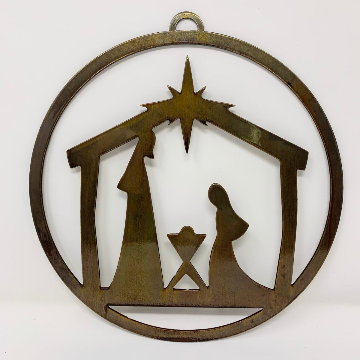 Nativity Metal Ring - The Iron Hutch