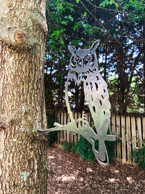 Owl Tree Bird - The Iron Hutch