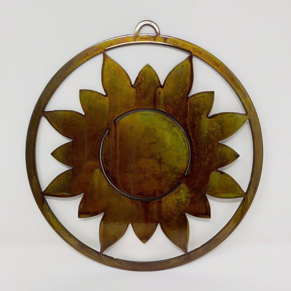 Sunflower Metal Ring - The Iron Hutch