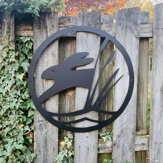 Swamp Rabbit Trail Sign - The Iron Hutch