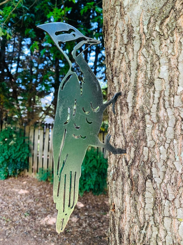 Metal Tree Bird